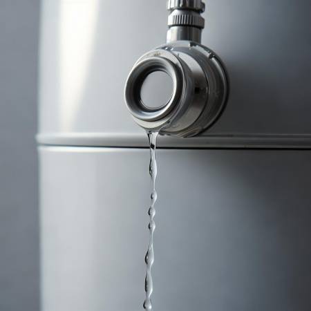 检查卸压阀水滴漏