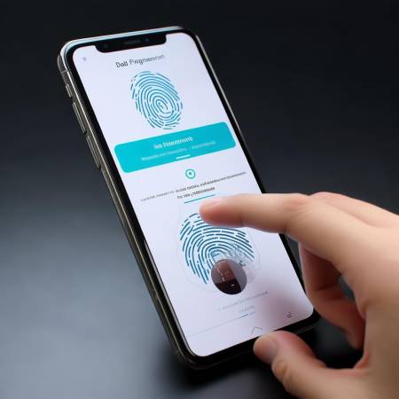 指纹设置,按提示操作