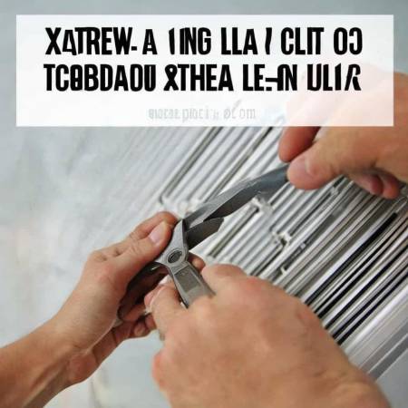 拔出空调格卡扣