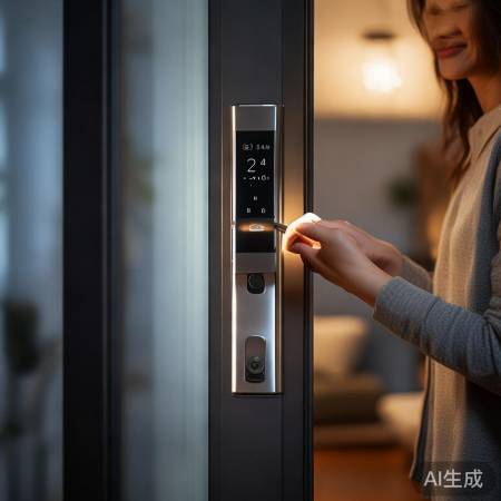 智能指纹锁,开启便捷生活