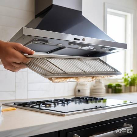 清洗抽油烟机滤网