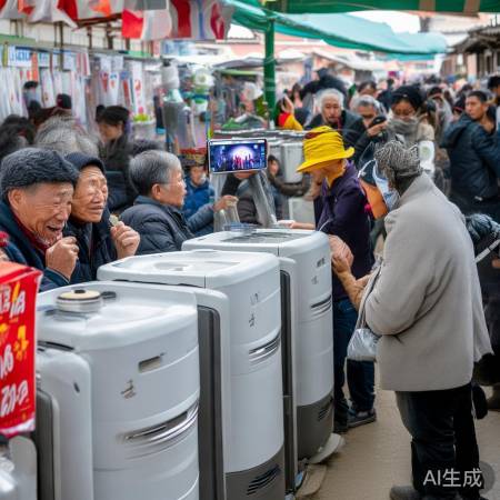 农村热水器市场打开