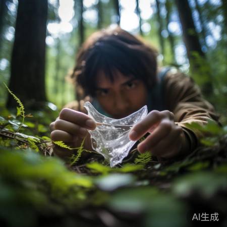 细心挑膜,力道适中