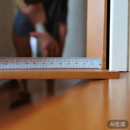 “门框尺寸测量法”