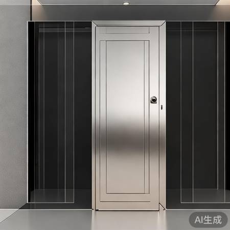 金凯德无锁孔防盗门,高端大气