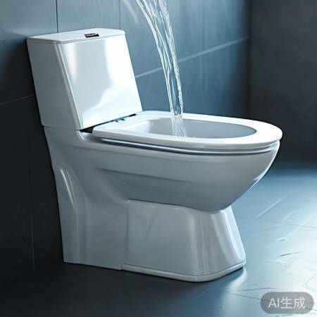 自动冲水马桶