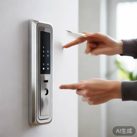 指纹锁免打孔,易装神奇