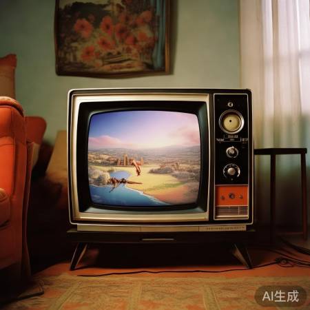 90年代熊猫彩电,儿时美好回忆