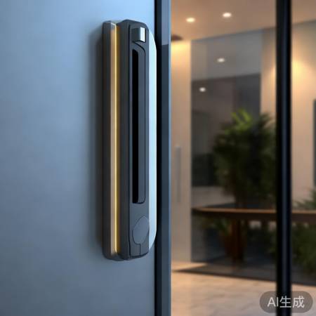 一键指纹锁,炫酷自动开