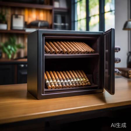 “密码柜藏烟，生活更有序”