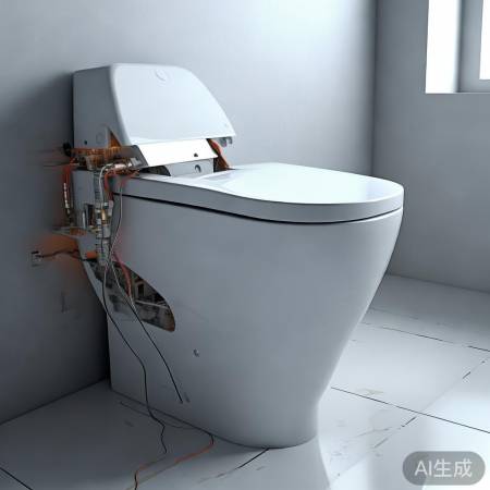 智能马桶翻盖失灵撞墙