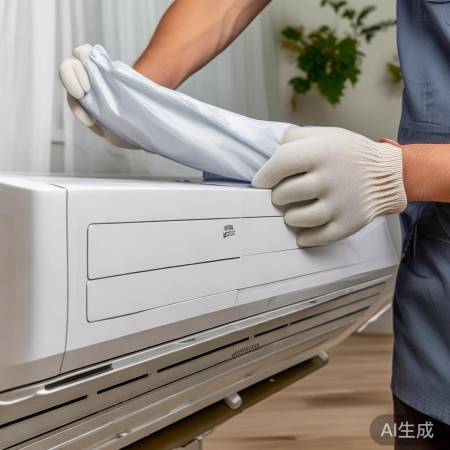 空调外套易安装，安全注意防损坏