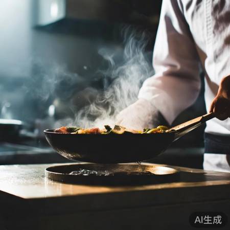 颠锅技巧:防糊增鲜,稳锅防溅