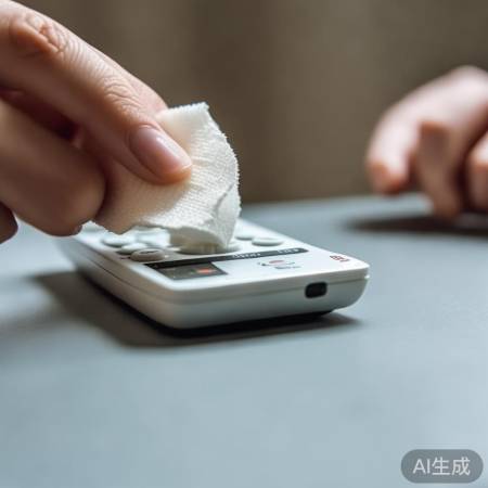 清洁遥控器红外窗口