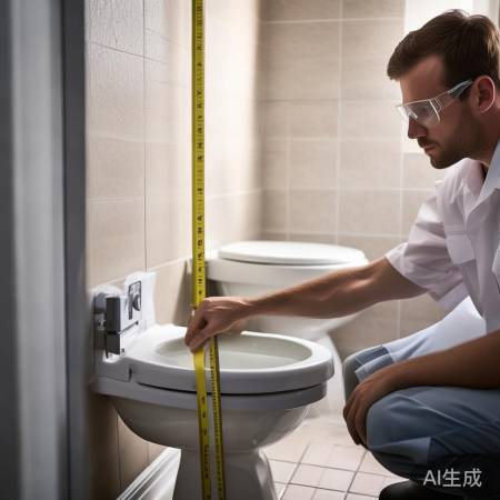 “精准调整马桶位置”