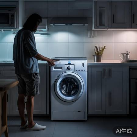 洗衣机夜间使用要安全