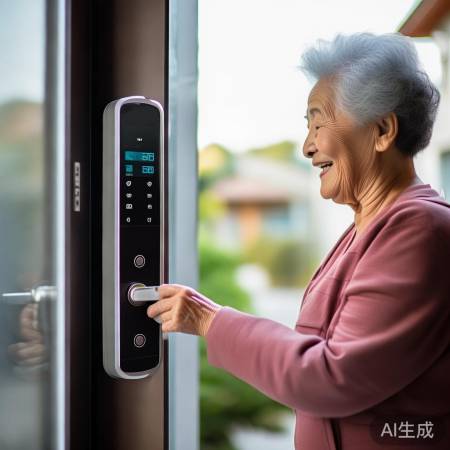 张阿姨换智能锁,安心又方便