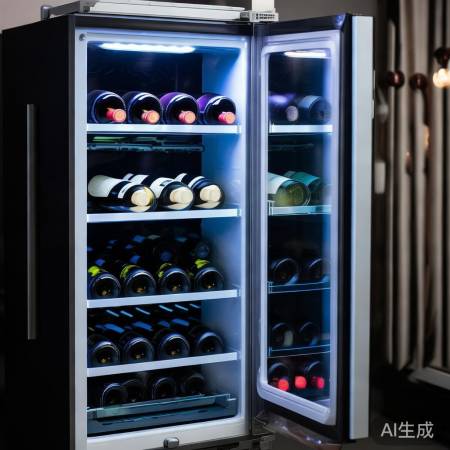 红酒柜通风，保持空气流通