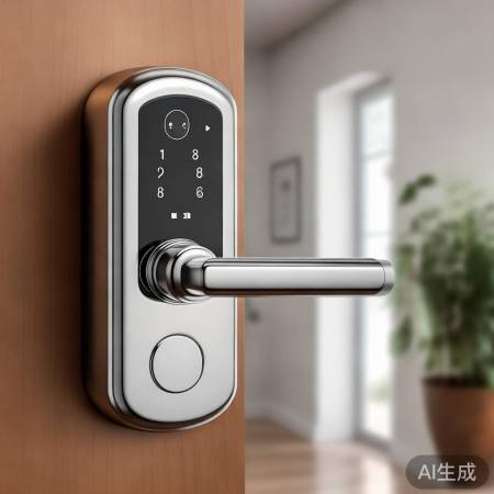 “智能锁材质要选不锈钢”