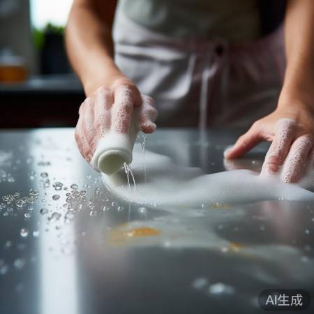 酒精无效,清洁剂除油