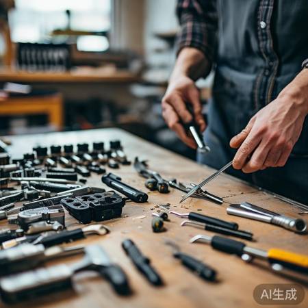 准备拆装工具