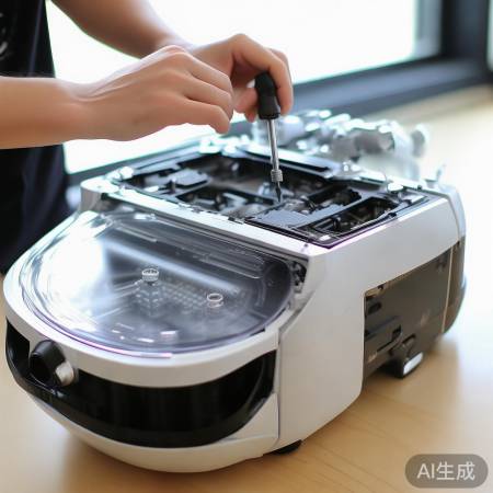 海尔小茶杯洗衣机拆装完成