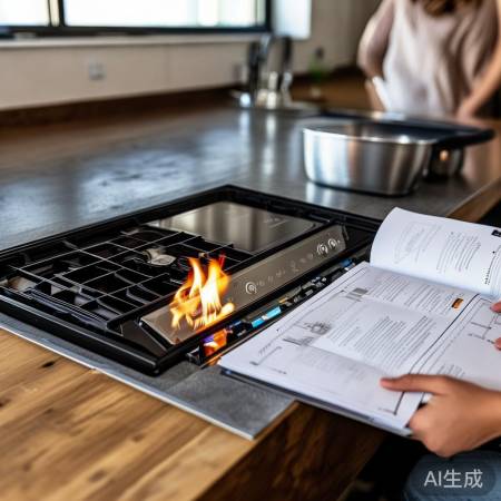 安全使用无烟灶,遵照说明定期检