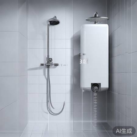 热水器打孔距喷头30公分