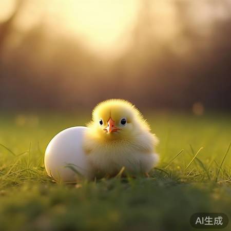 梦境鸡蛋变小鸡,预示新生希望