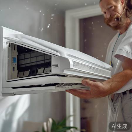 小心拆空调过滤网