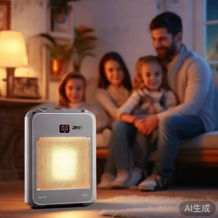 “志高热水器,温暖冬日家”