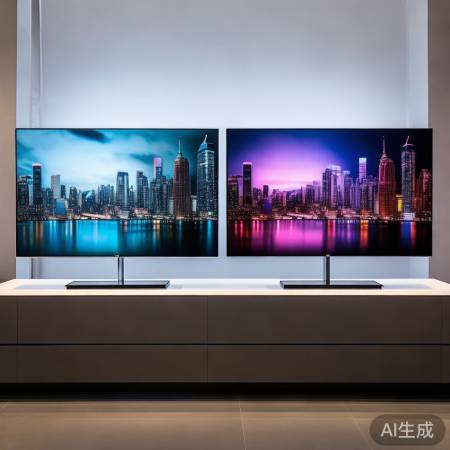 液晶OLED电视对比