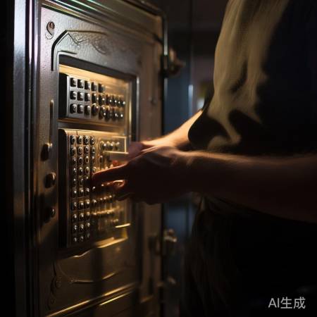 “知道密码，保险柜开锁易”