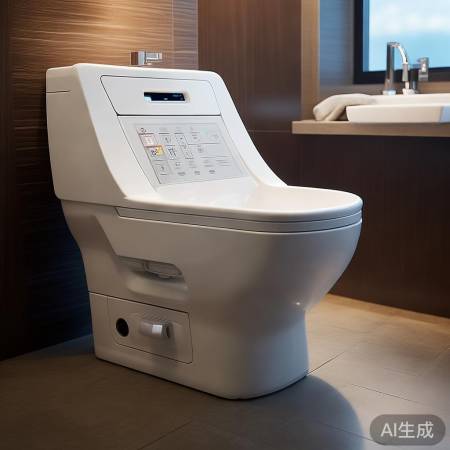 独特智能马桶,需细心操作