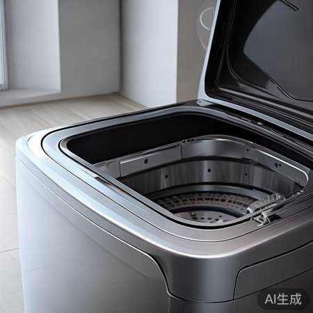 “洗衣机机盖磁铁设计巧妙,开关