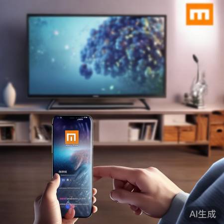 “小米投屏,简单易用,智能连接