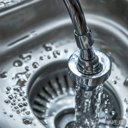 冲洗干净,排水阀焕新