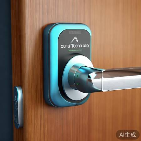 智能锁一键关锁按钮显眼