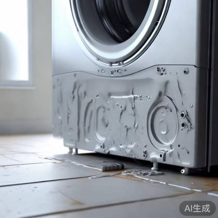 检查洗衣机底部螺丝