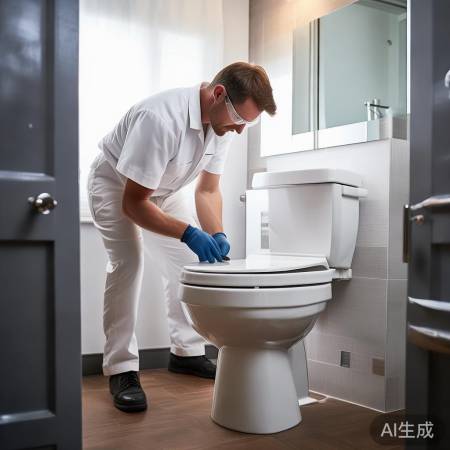安装新马桶步骤五