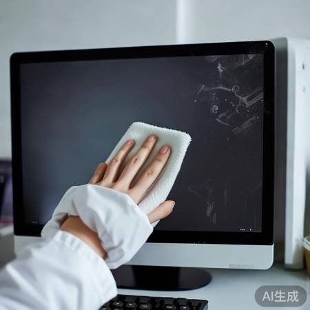 检查并清洁显示屏