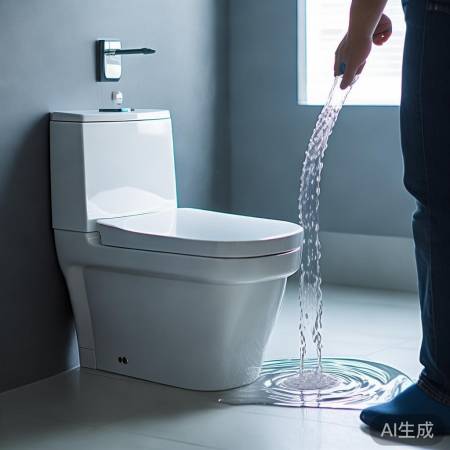 智能马桶自动冲水节水