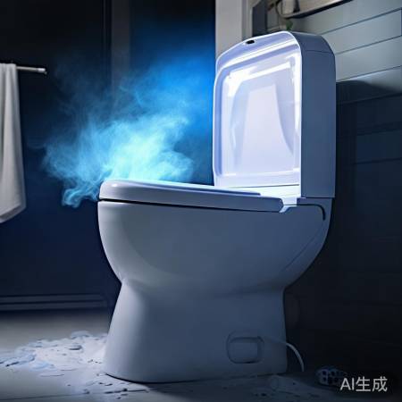 紫外线灯消毒马桶