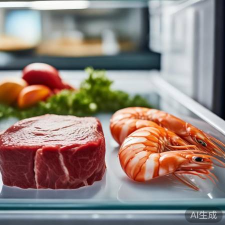 “观察食物颜色、气味和质地判断