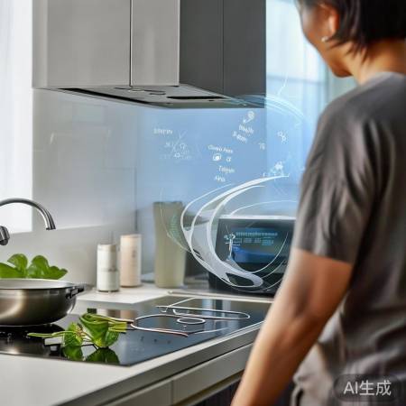 集成灶吸烟,智能控油烟