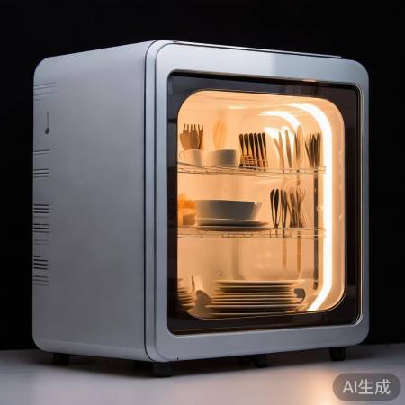 红外线消毒柜,高温消毒,小心塑