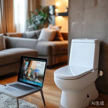 智能马桶盖,轻松解决堵塞