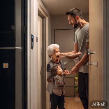 小米指纹锁,全家适用户