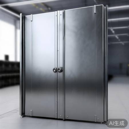 千秋防盗门:高强度钢板,多层防