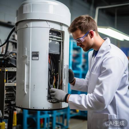 检查热水器背板是否完好